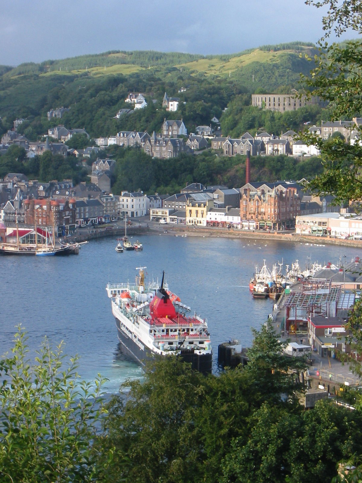Oban harbour, Scotland