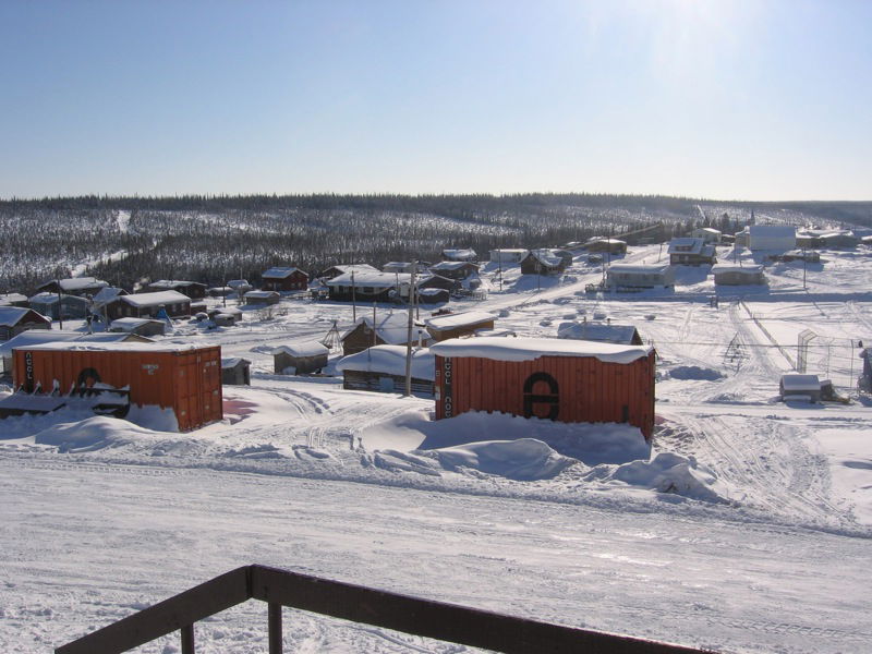 Town of Fort Good Hope, NT March 2007