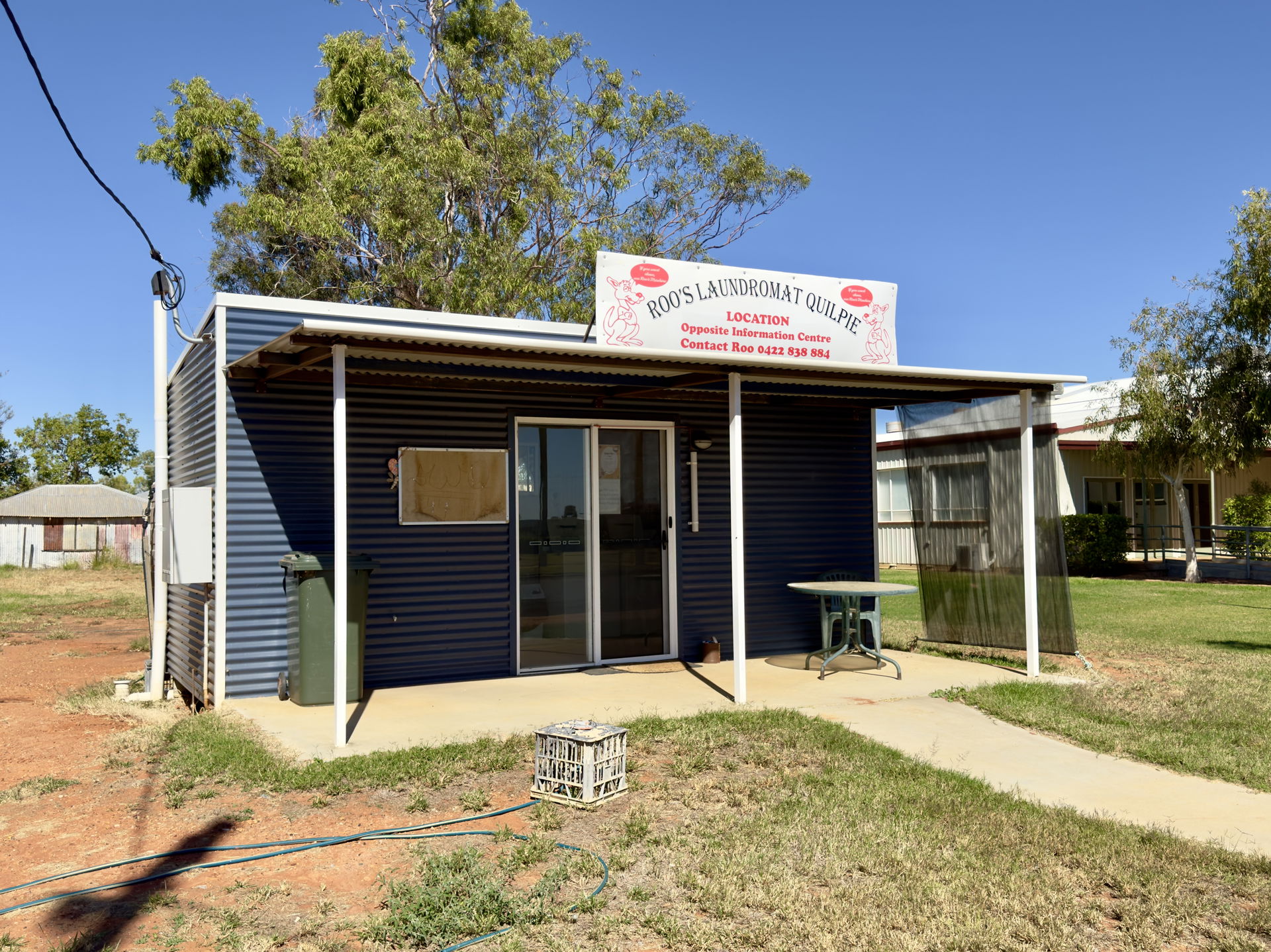 Laundromat Quilpie, Queensland, 2024