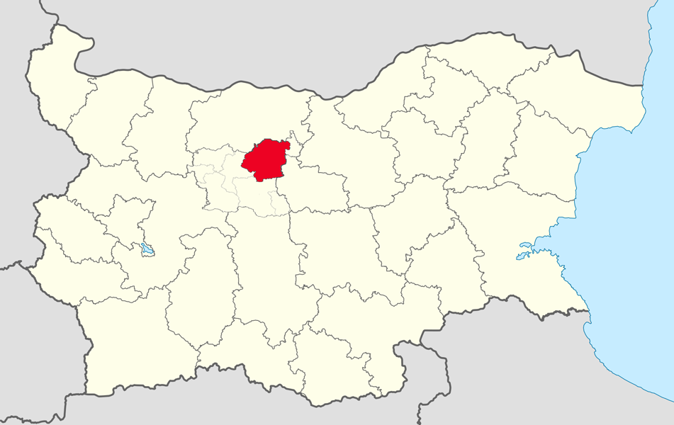 Location map of Lovech Municipality within Lovech Province, Bul…