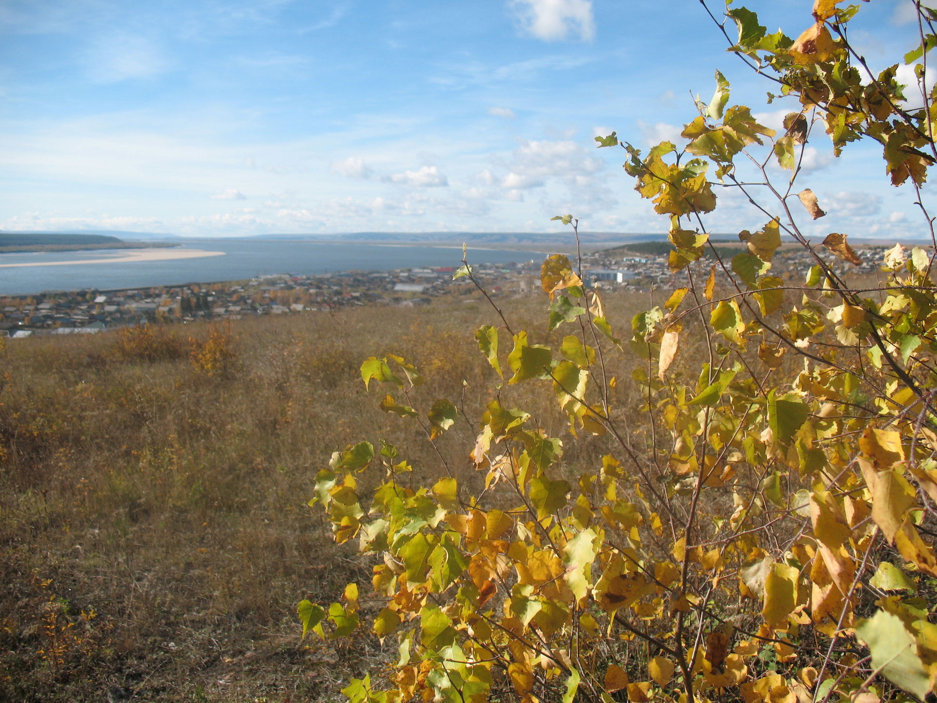 Autumn over Olekminsk