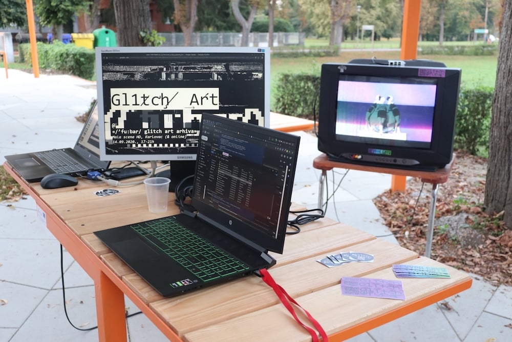 Glitch art workshop organized by Platform C in partnership with…
