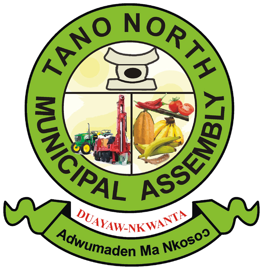 Tano North Municipal District logo