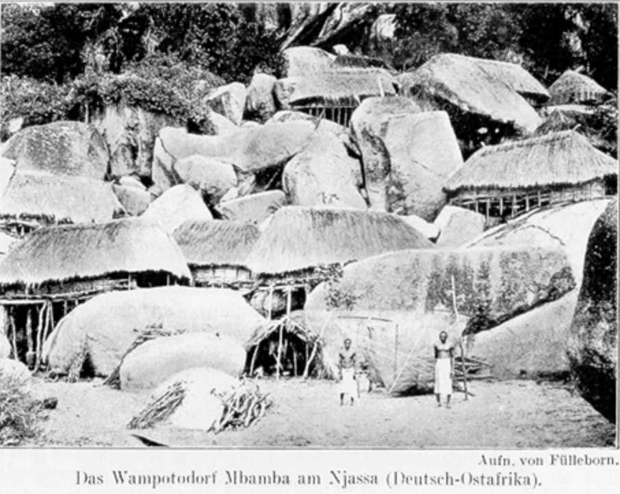 Image of Mbamba village (today Mbamba Bay, Nyasa district, Ruvu…
