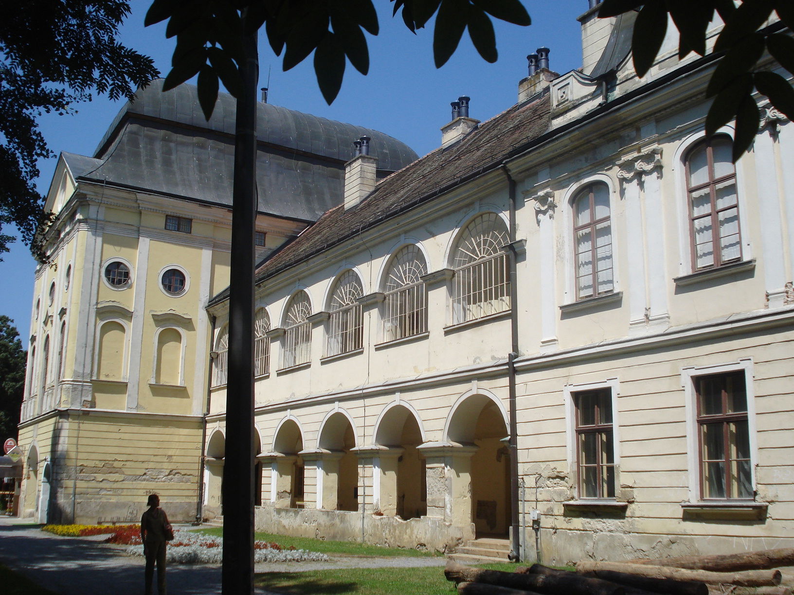Pejačević castle in Virovitica - southeast view