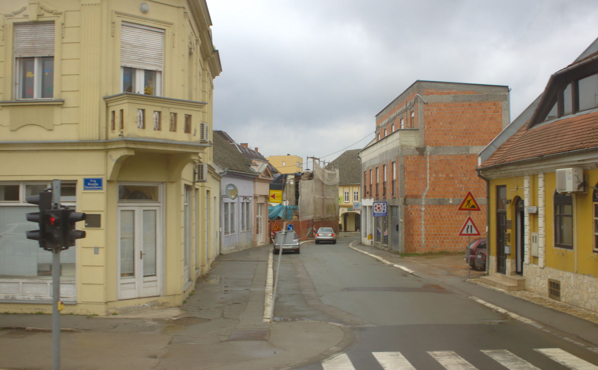 An ordinary street in Vukovar, Croatia (the picture was taken f…