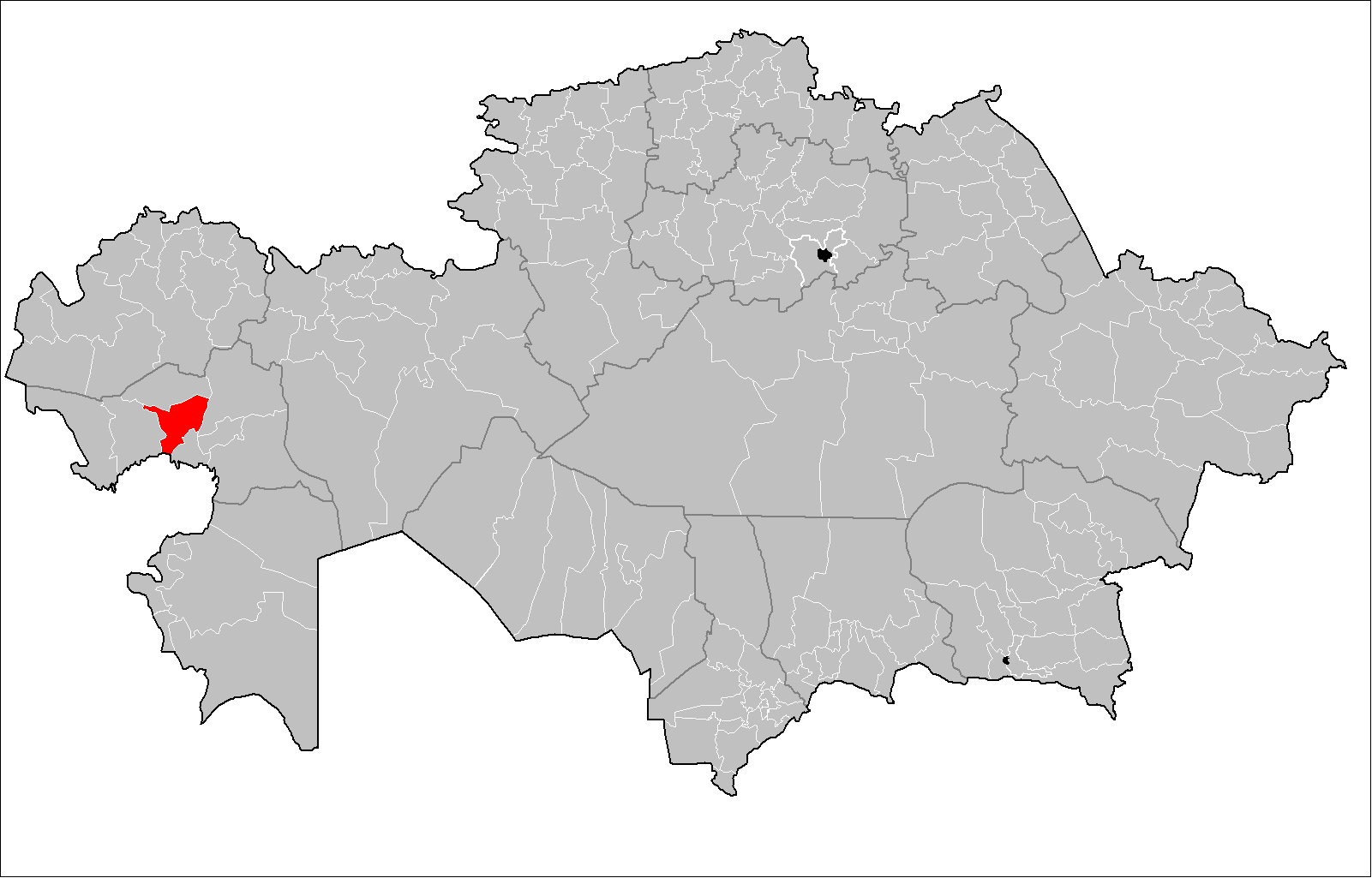 Map of the rayons of Kazakhstan. Created by Rarelibra 16:49, 3 …