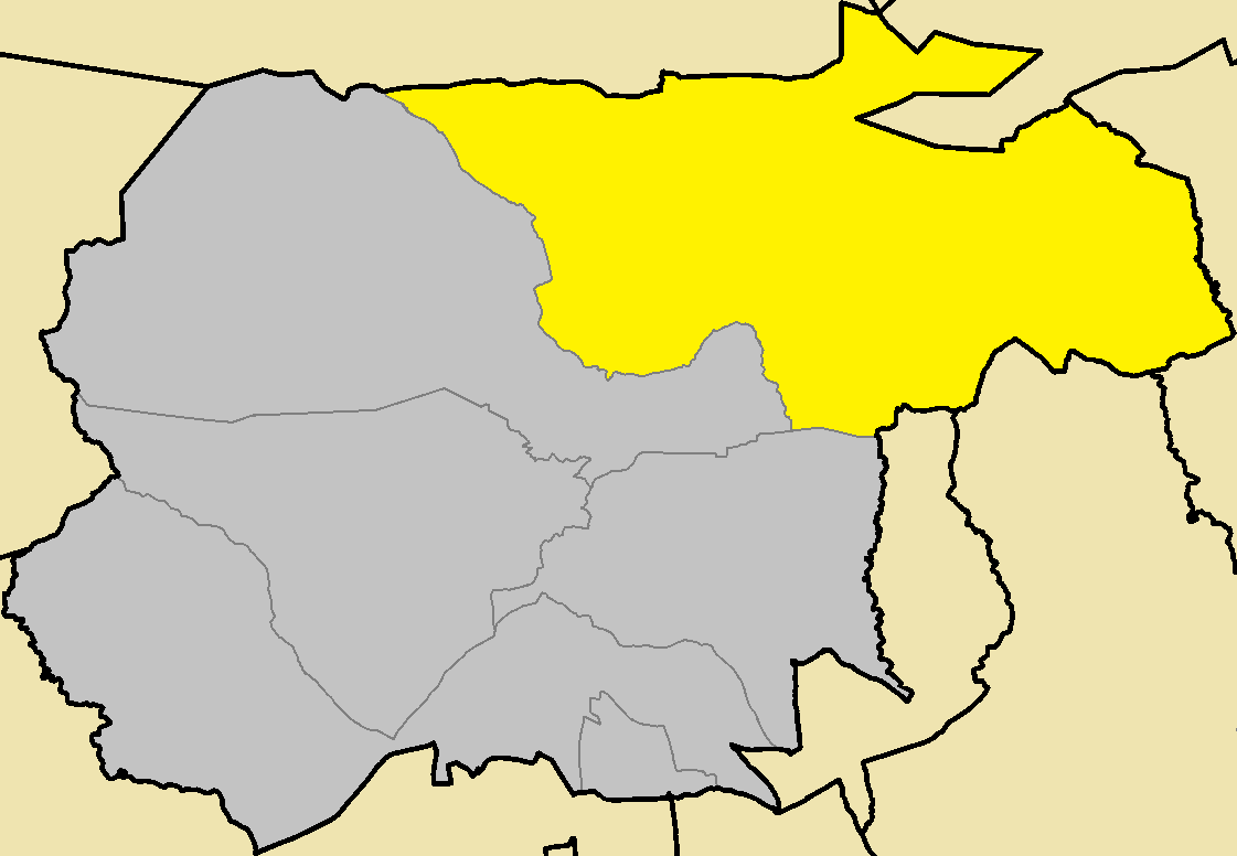 Syrgania in Kythrea Municipality (de jure).