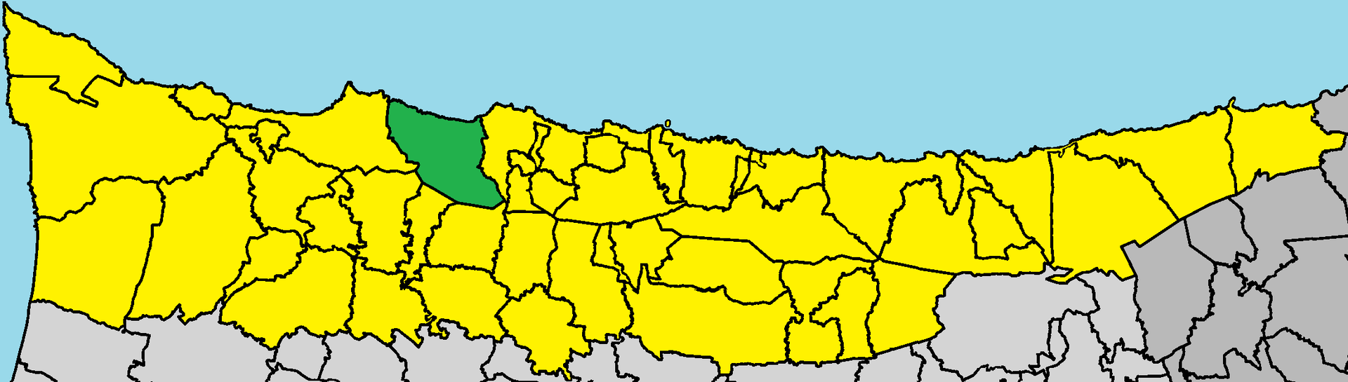 Lapithos in Kyrenia District (de jure).