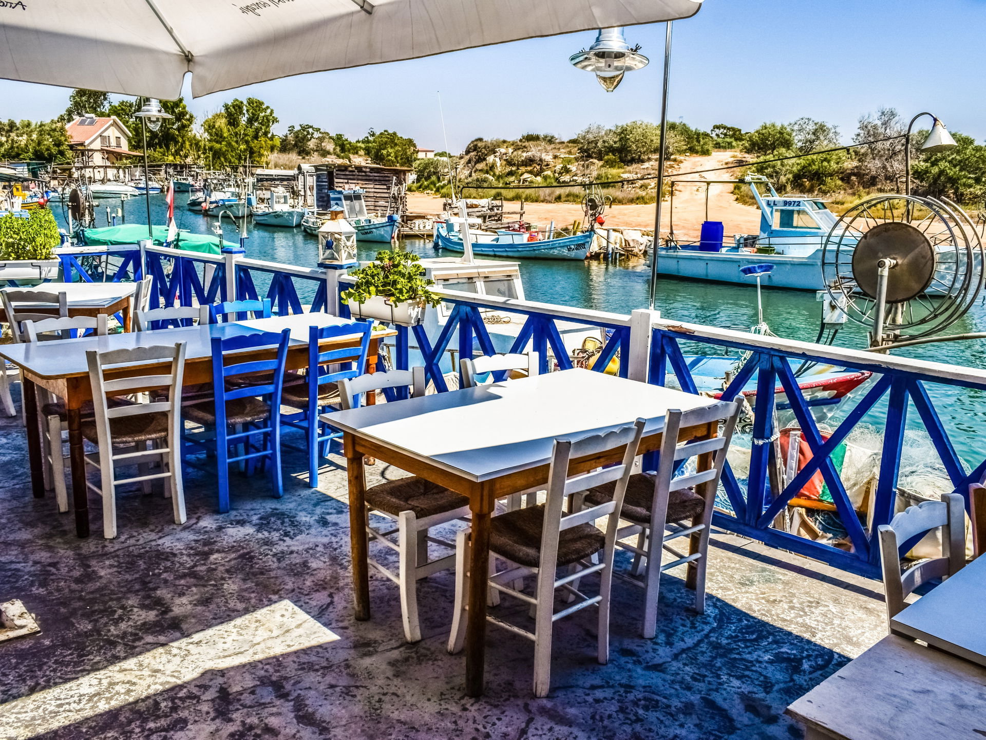 Cyprus Potamos Liopetri Fish Tavern Traditional