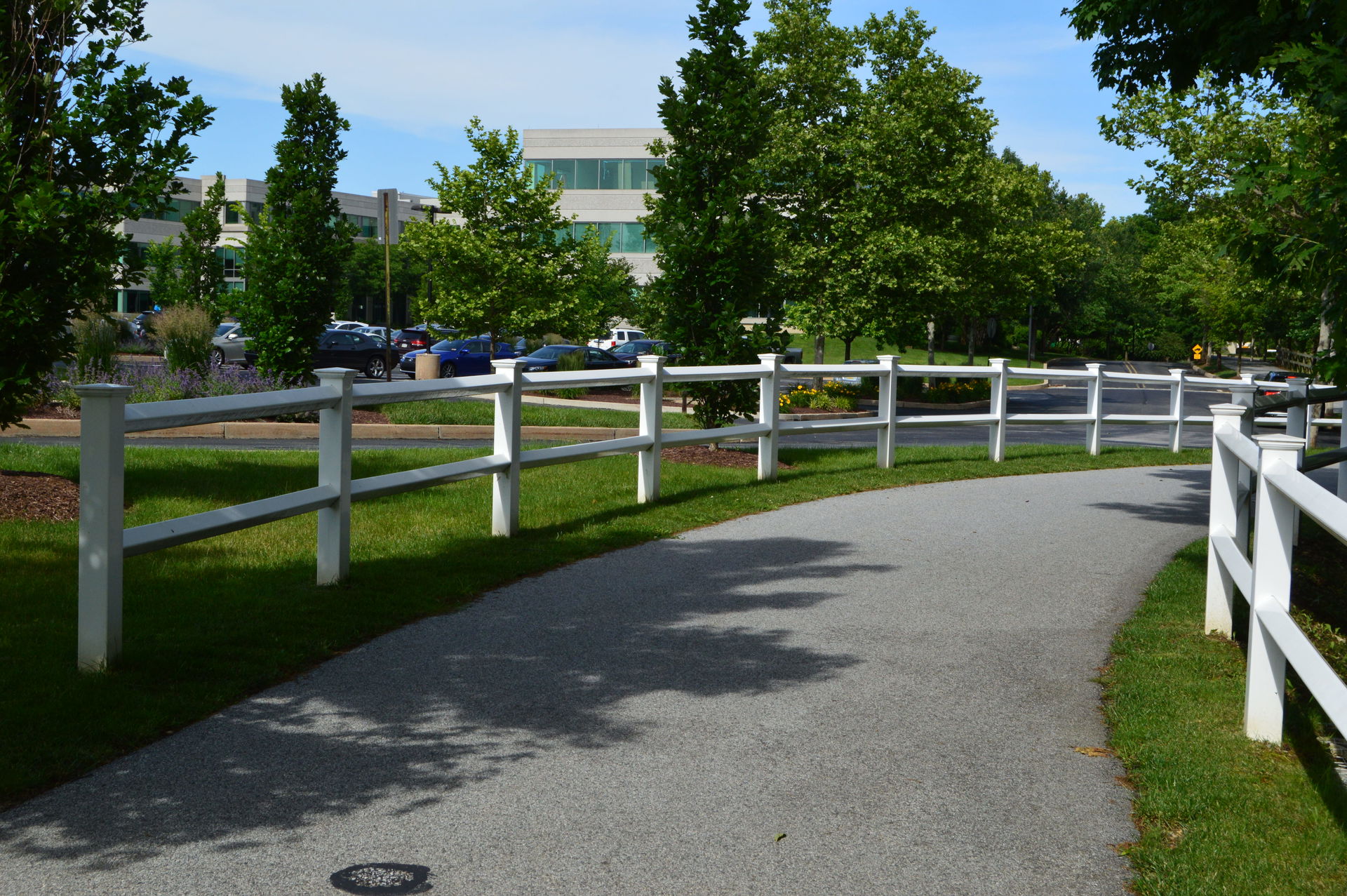 Chester Valley Trail through the Chesterbrook office developmen…