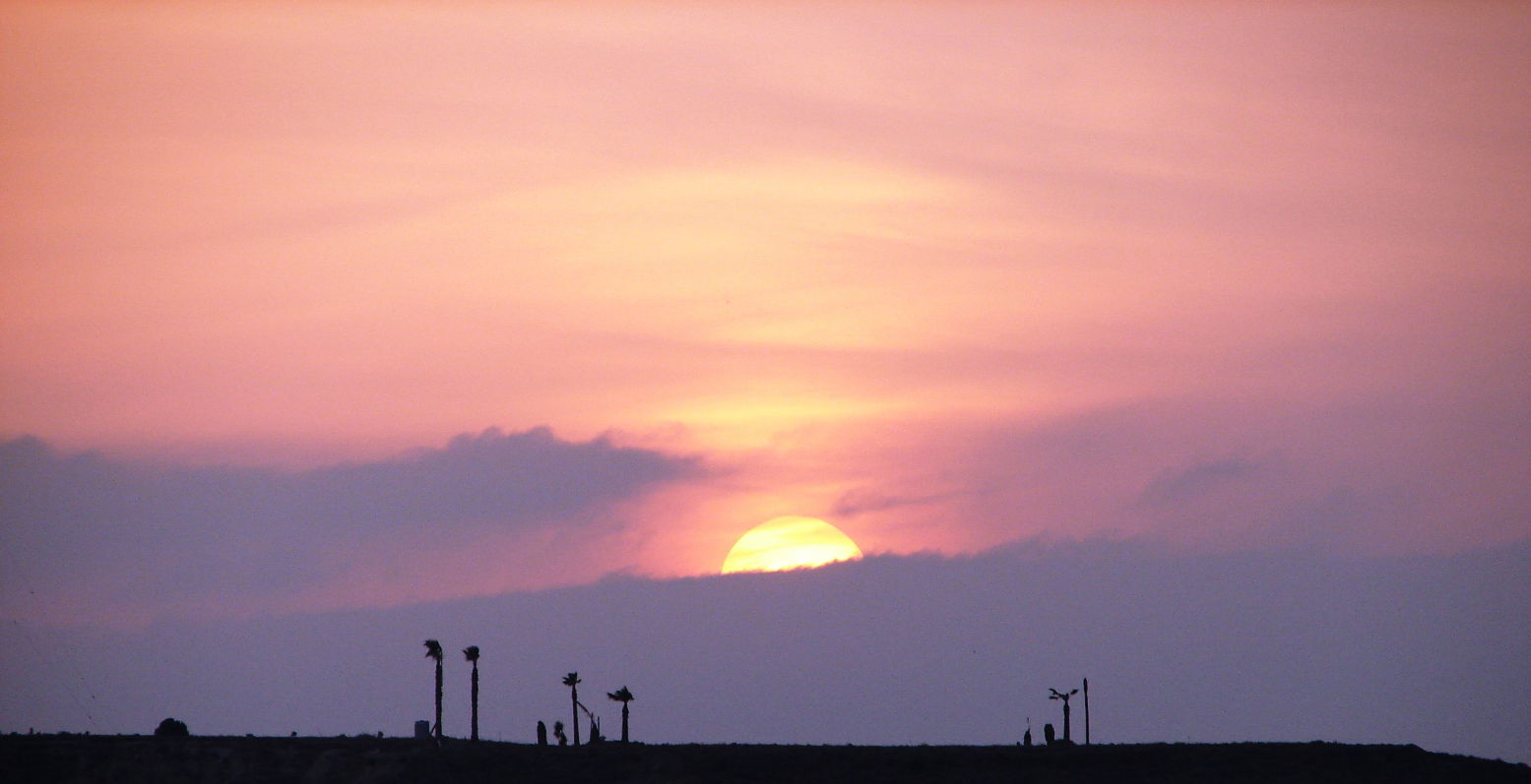 a@a sunset from Tseri village Nicosia Cyprus