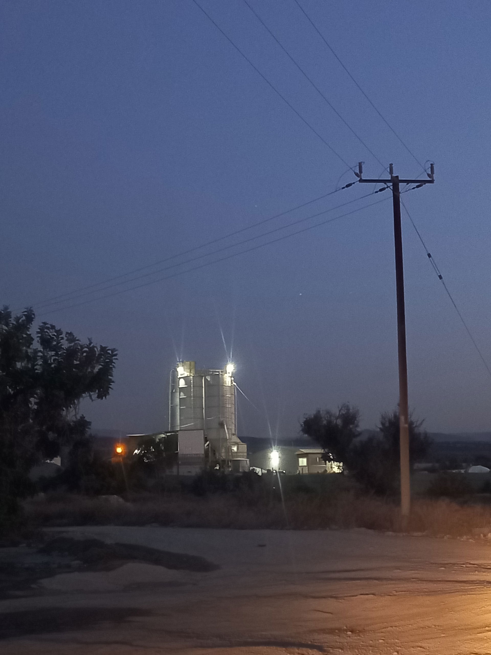 One of the large productions of cement in Cyprus happens in Yps…