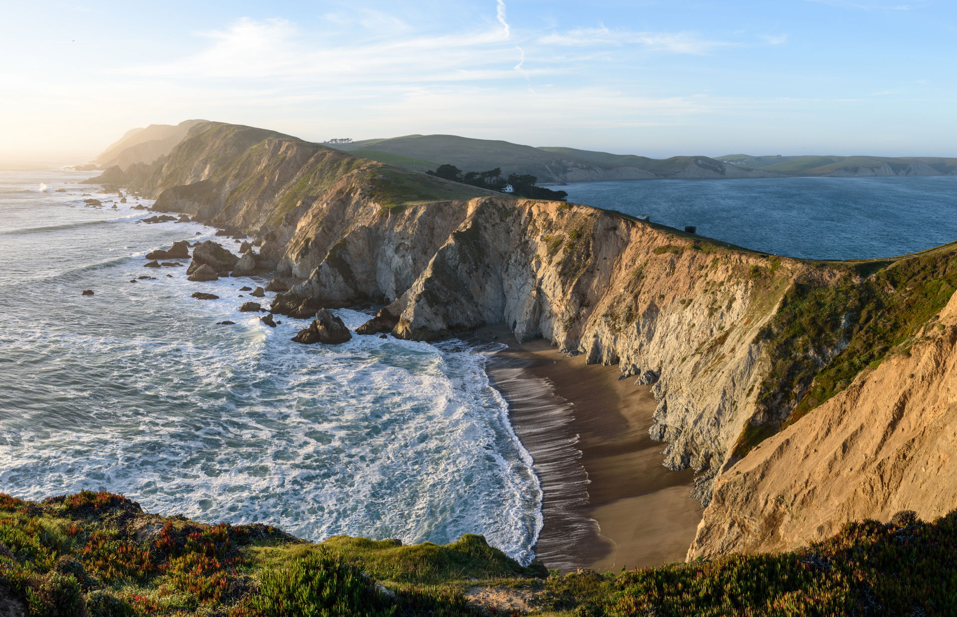 Headlands of Point Reyes National Seashore, California.