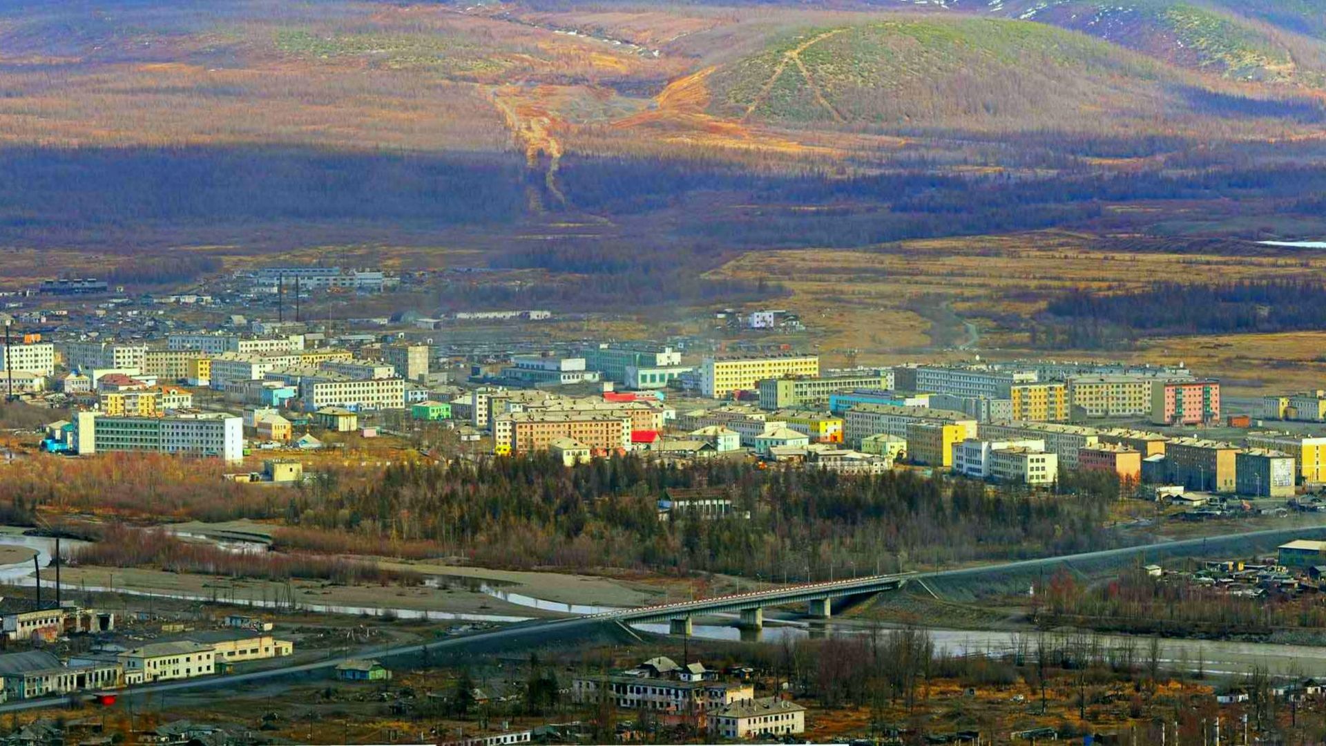 Центральная часть г. Сусумана