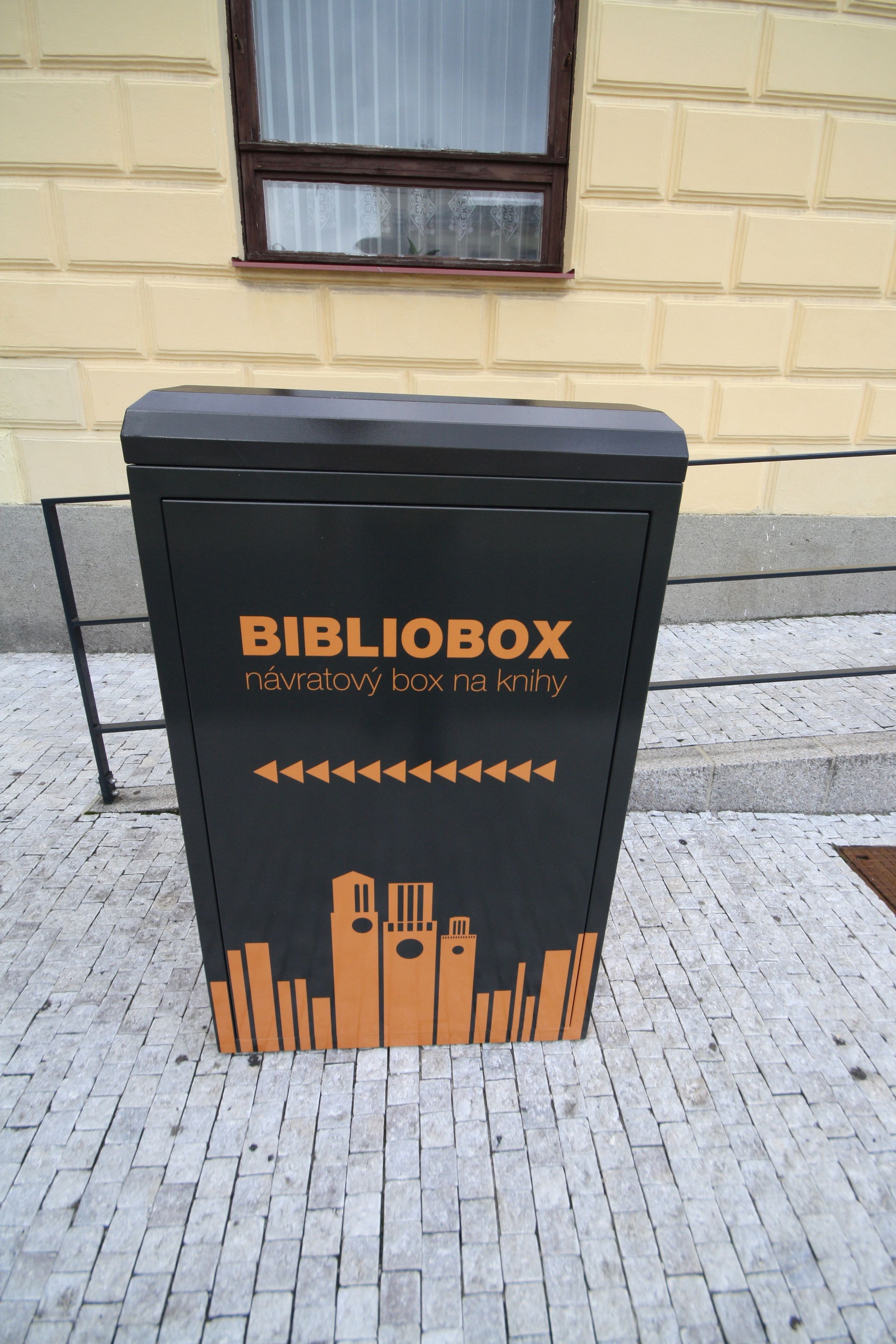 Bibliobox in Jablonec nad Nisou.