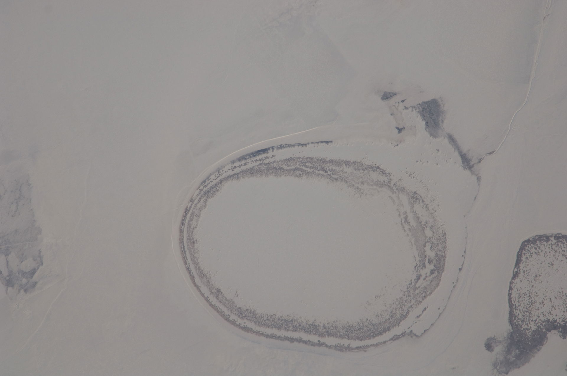 View of Kazakhstan taken during ISS Expedition 22.