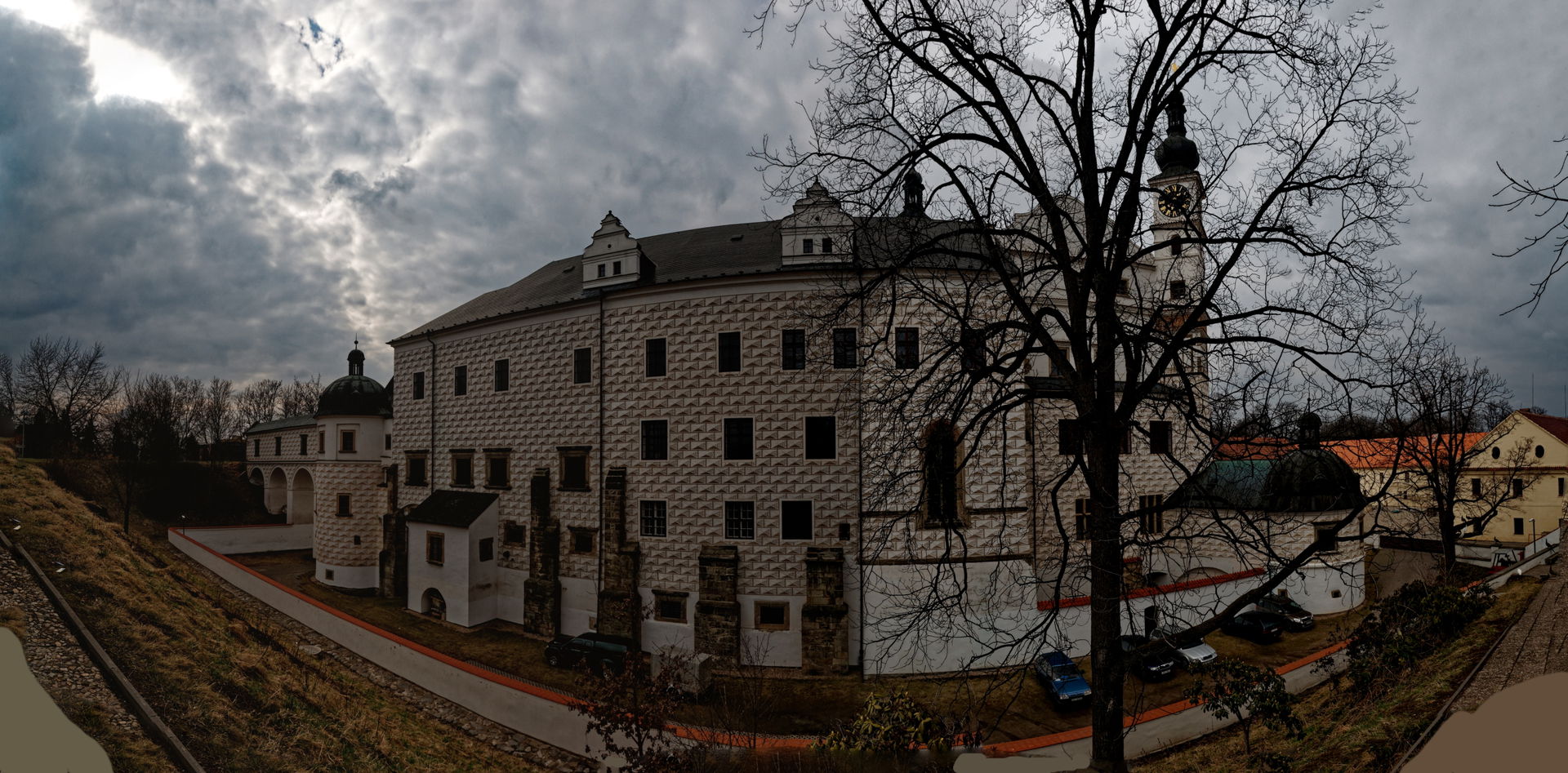 Pardubice - Zámek Pardubice, Castle enlarged by Vilém z Perštej…