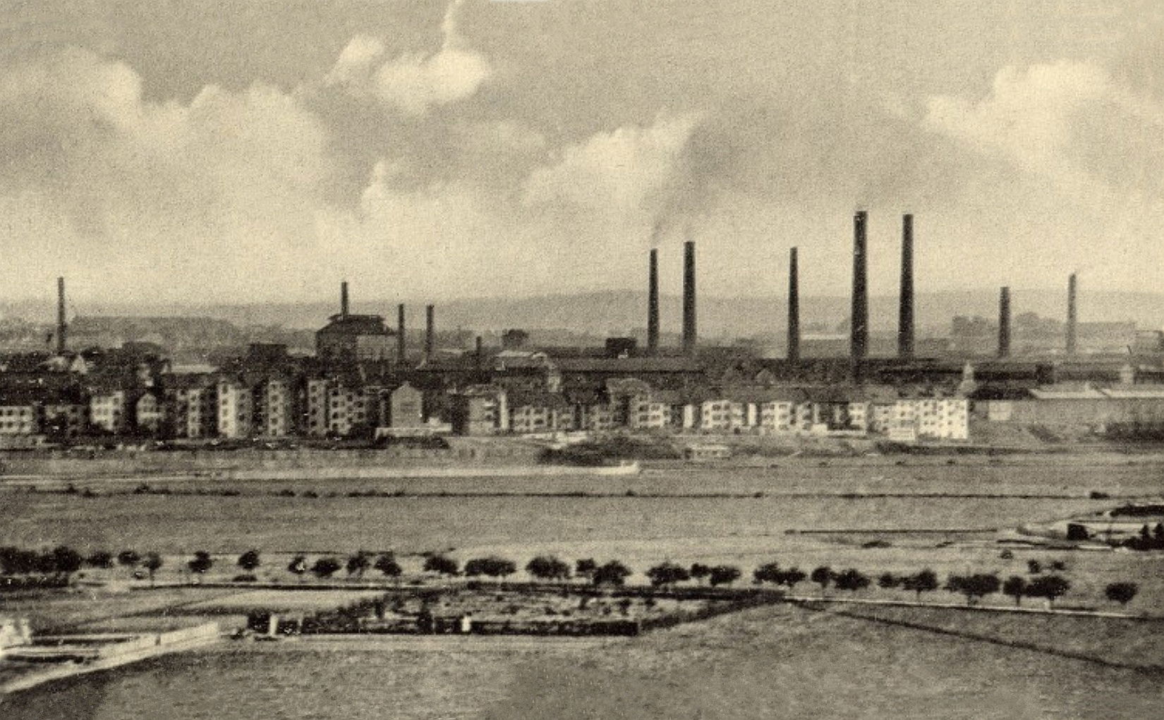 Pilsen, Škoda Works, 1929. Postcard by unknown author.
