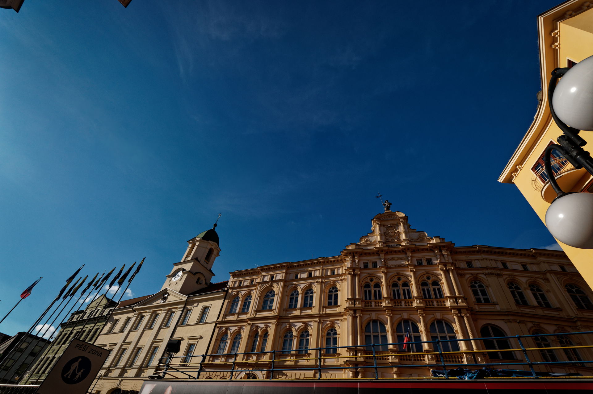 Teplice - Krupská - View North on Magistrát města Teplice - Neo…