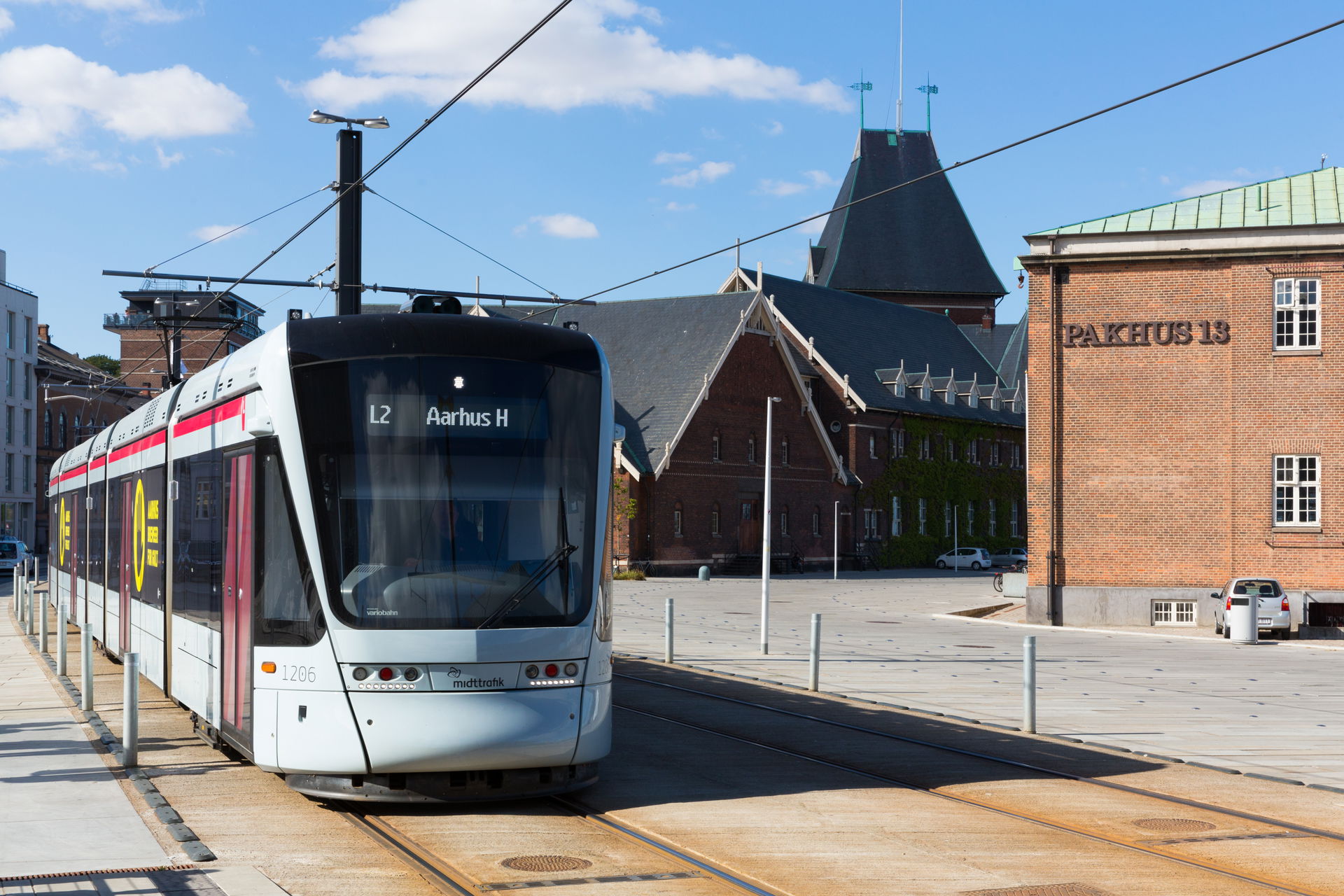 Stadler Variobahn in Aarhus, Denmark