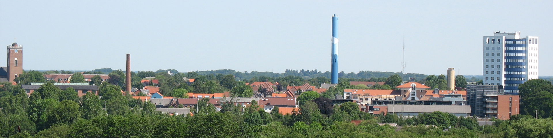Vista general de Herning, ciudad en la que se gestó el equipo e…