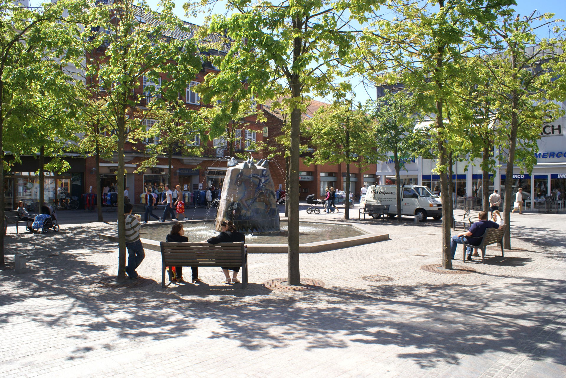 A picture of Holstero pedestrian street