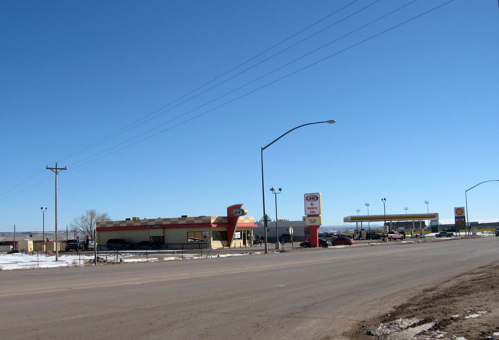 A&W located in Chinle, AZ.