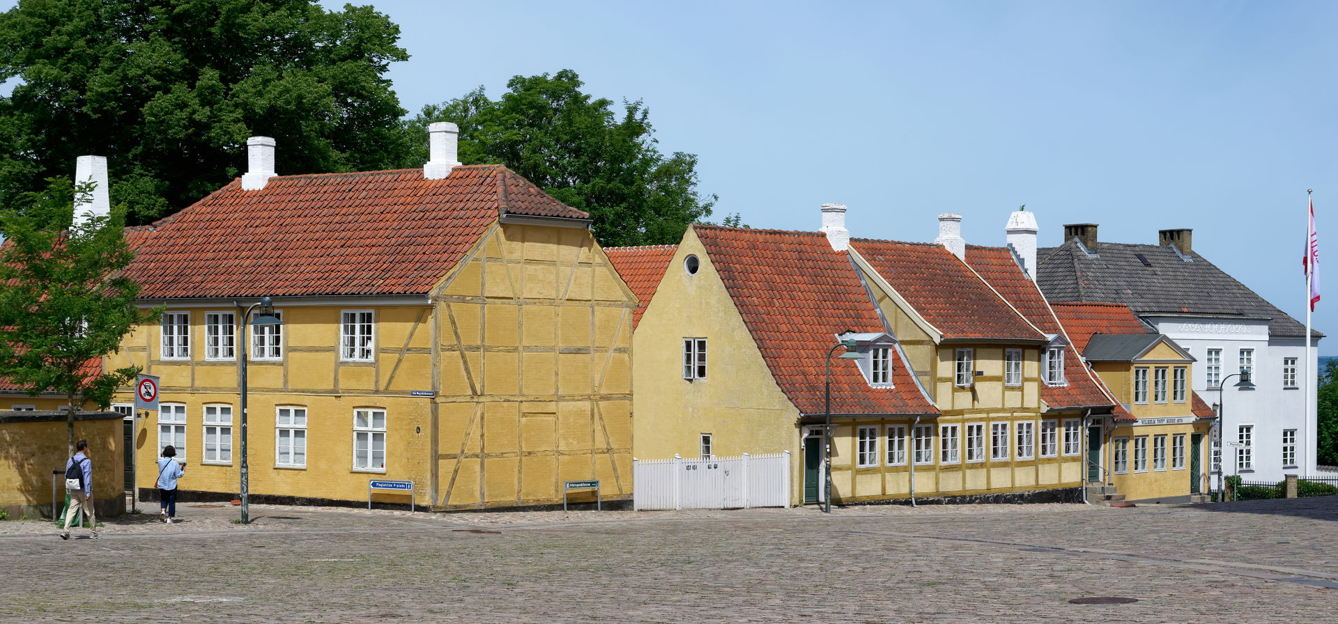 Houses in Roskilde, Denmark