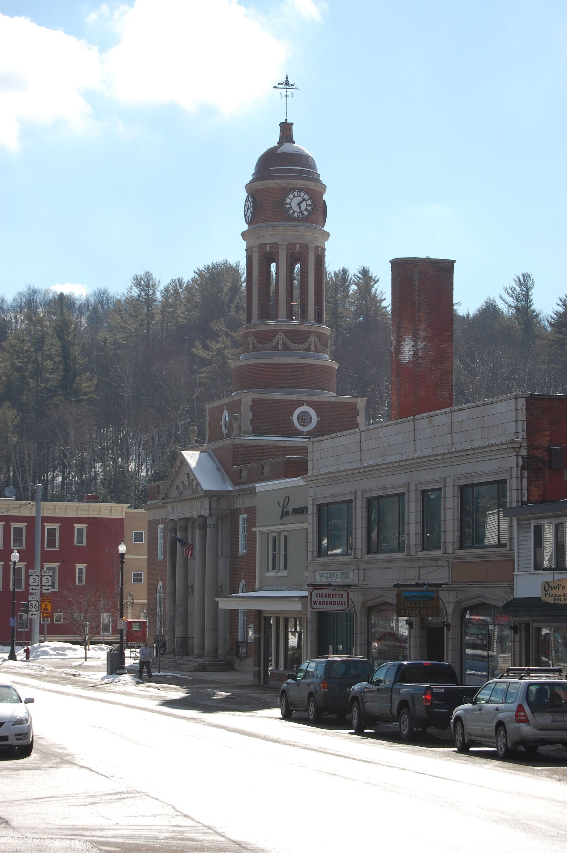 Town Hall for Harrietstown in Franklin County.