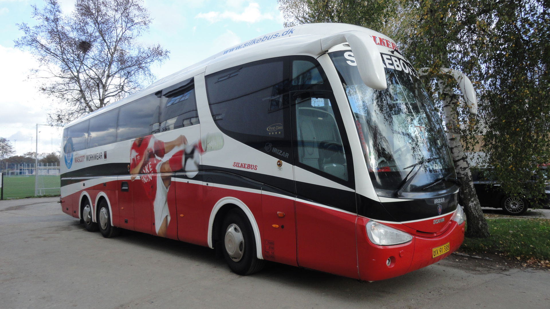 The team player's bus for the Danish association football club …