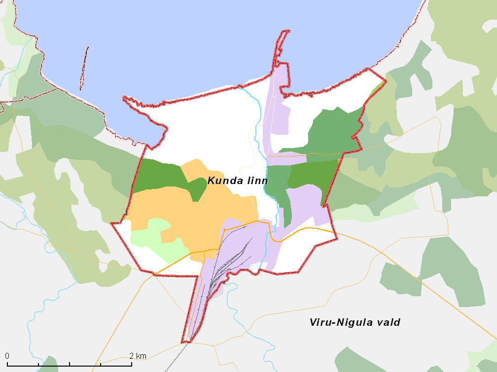 Map of municipality in Estonia