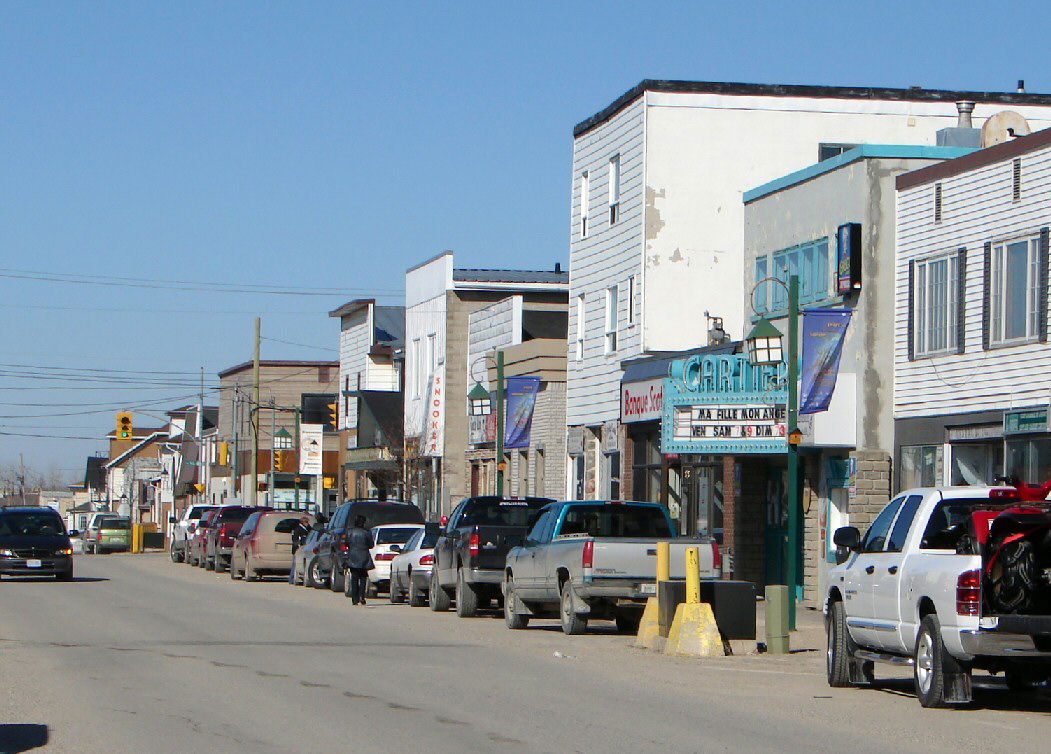 Centre of Hearst, Ontario, Canada