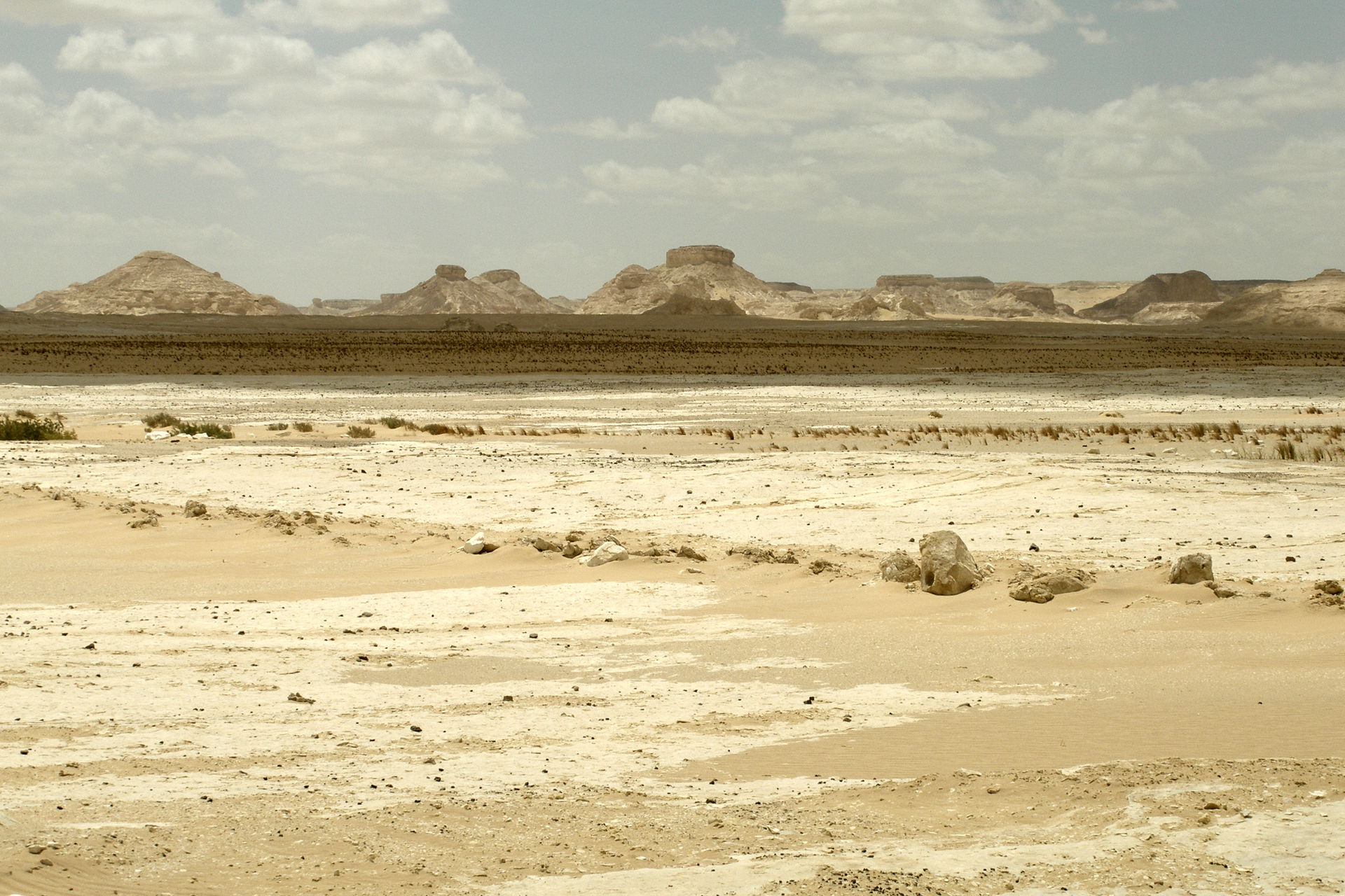 White Desert is a site of cliffs, dunes and large white chalk r…