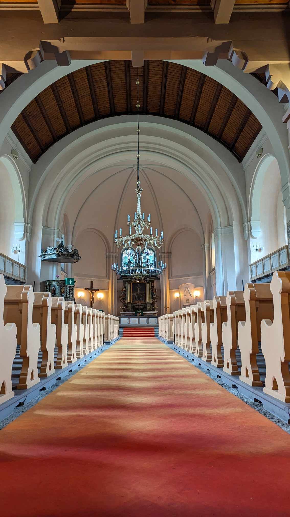 Inside of Rapla church.