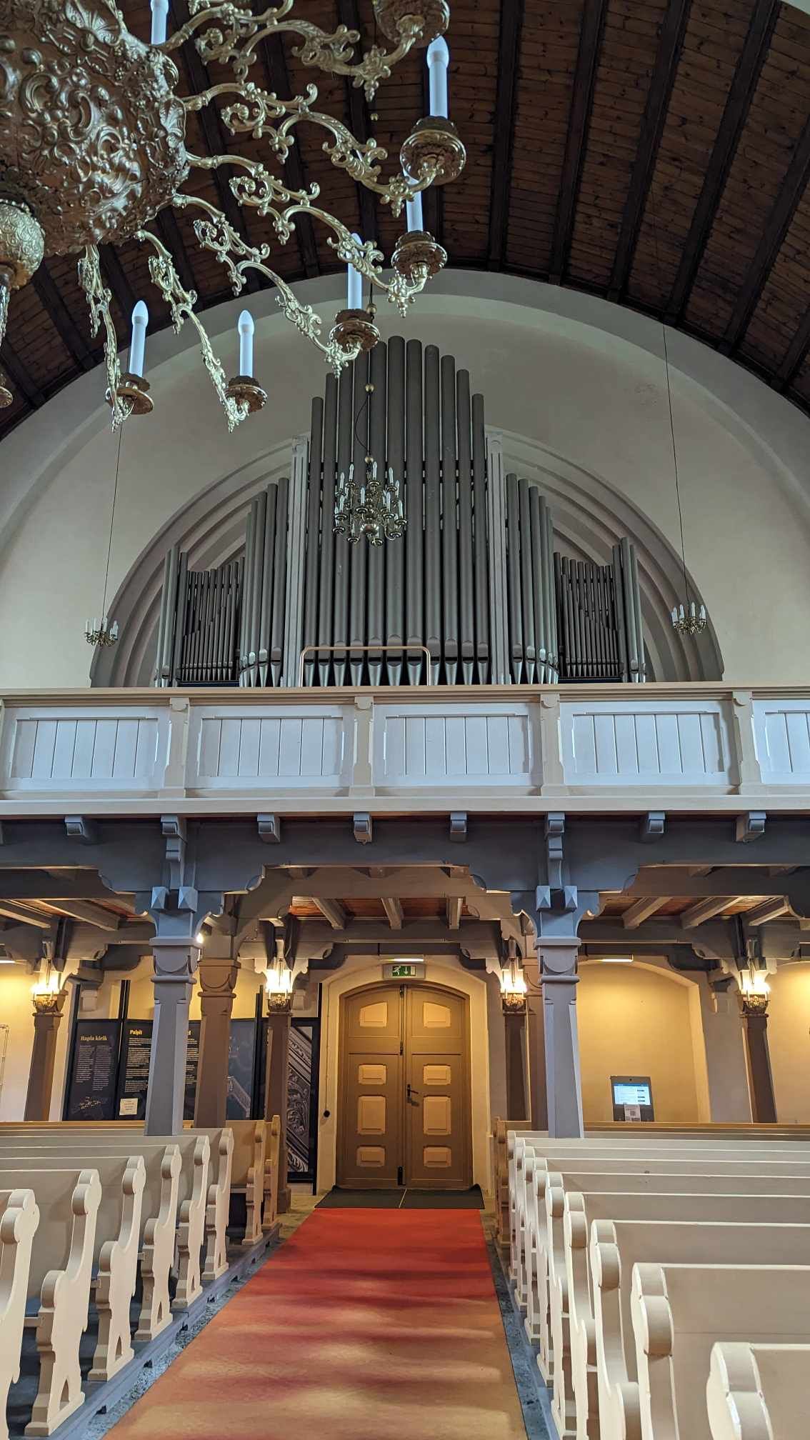 Inside of Rapla church.