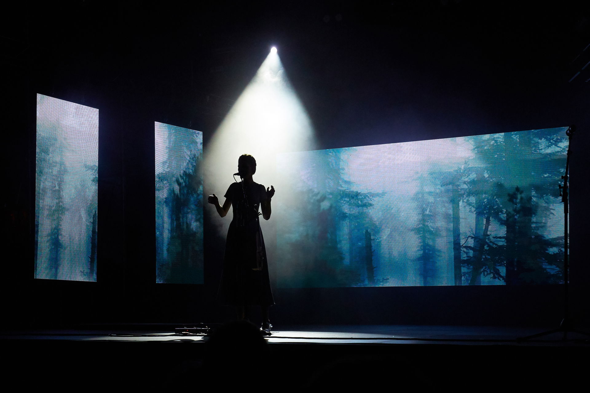 Estonian violinist and singer Maarja Nuut at Viljandi Folk Musi…