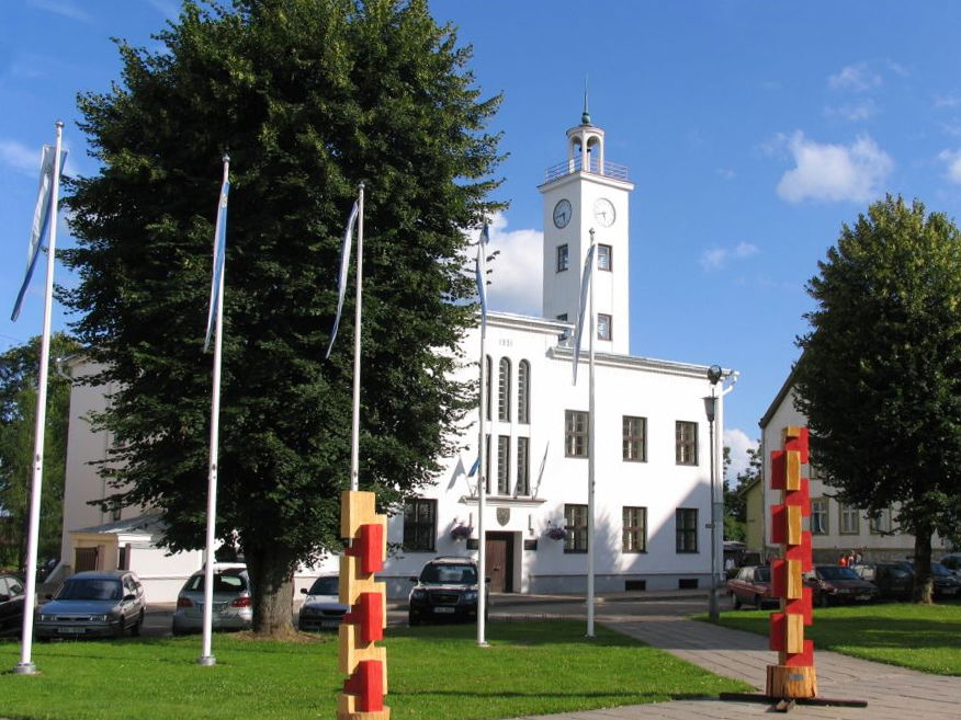 Viljandi town hall, Estonia