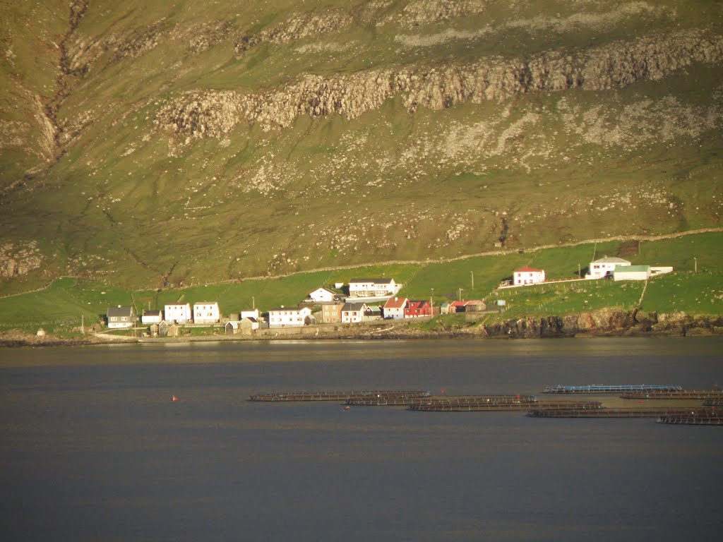 Akrar is a village in Suðuroy, Faroe Islands. The fjords near A…