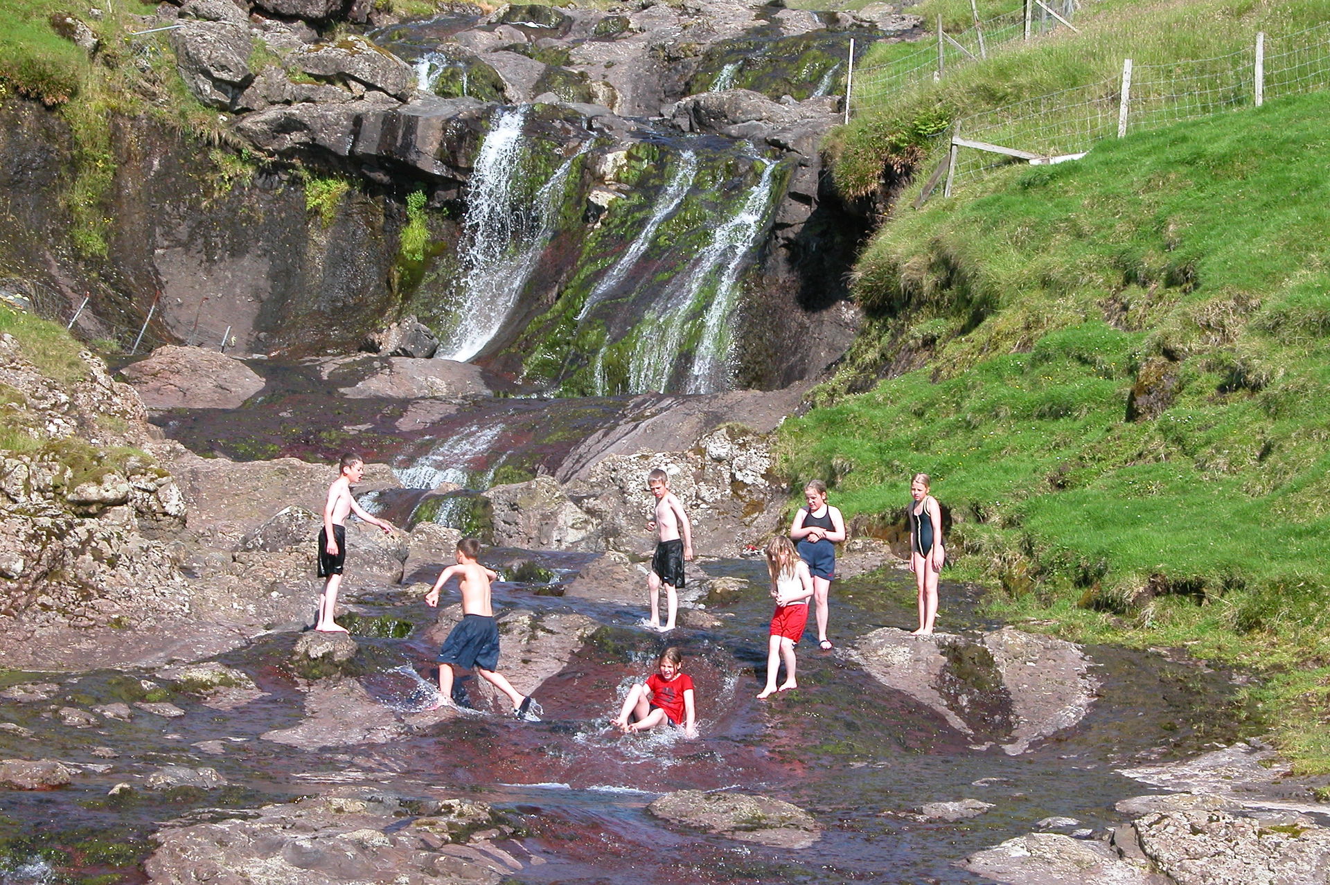 Árnafjørður on Borðoy, Faroe Islands.