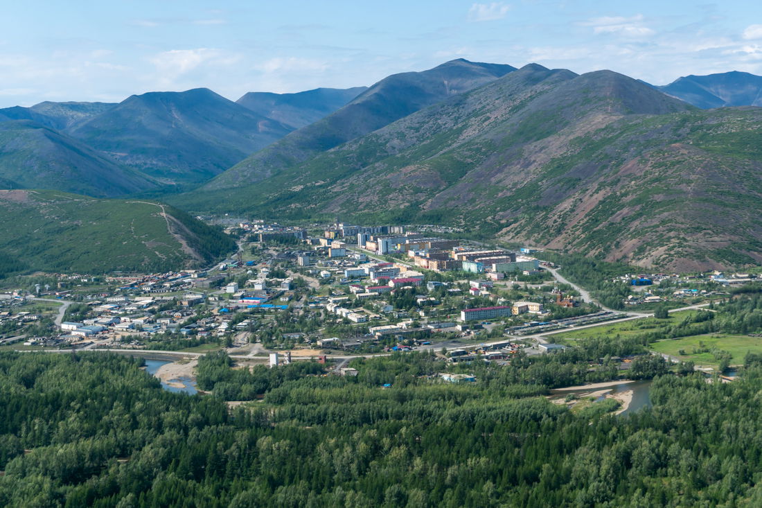 Vue générale d'Omsouktchan