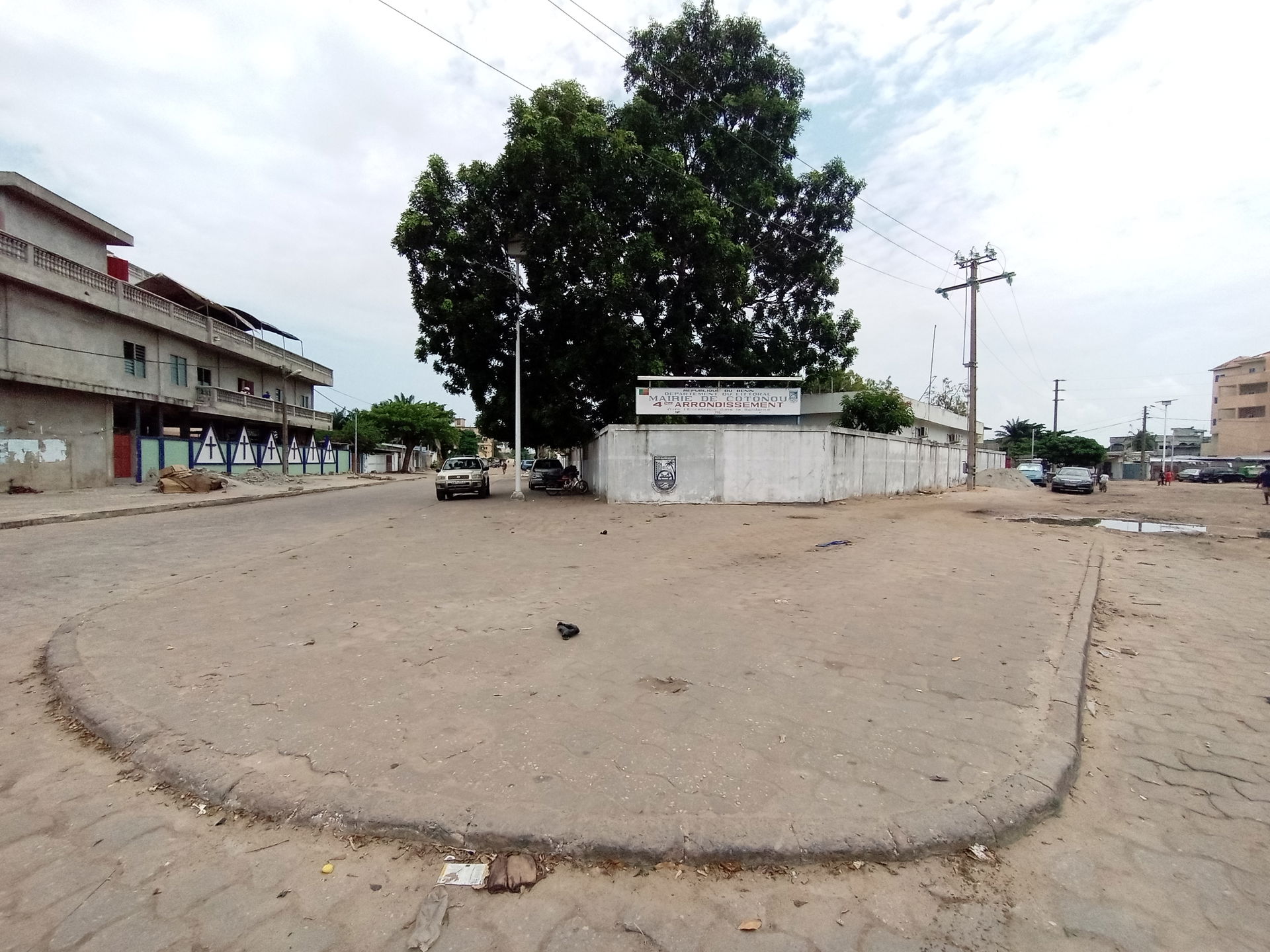 4ème Arrondissement de Cotonou(vue du Bâtiment)