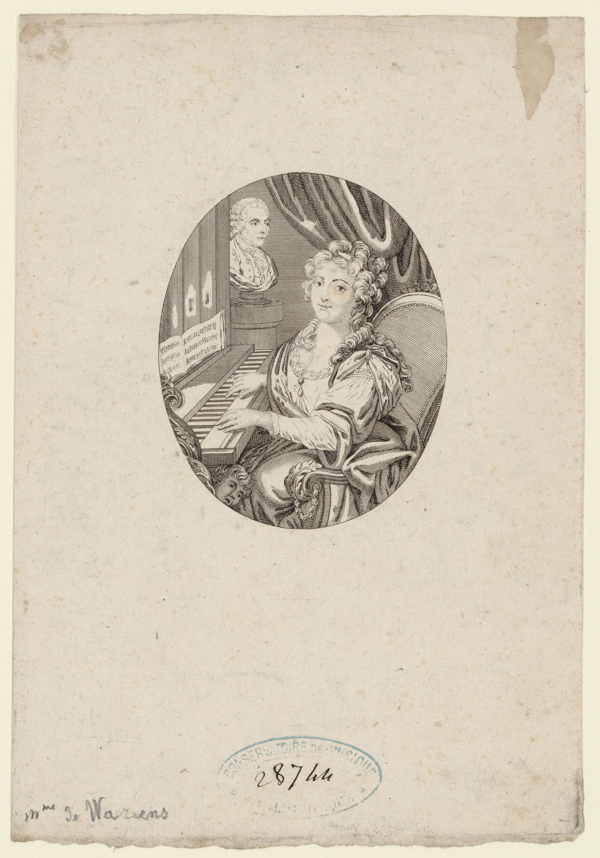 Sujet : Warens, Françoise-Louise de (1699-1762) -- Portraits
Po…
