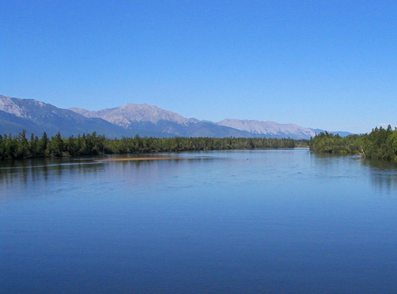 Verkhnyaya Angara river, Buryatia, Russia