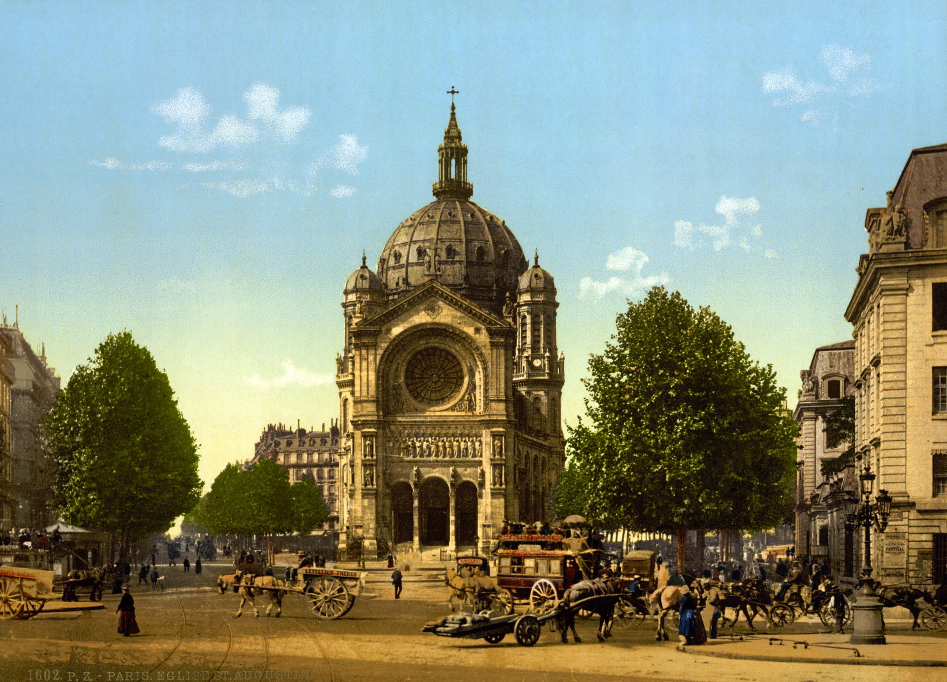 St. Augustine Church, Paris, France (Église Saint-Augustin de P…