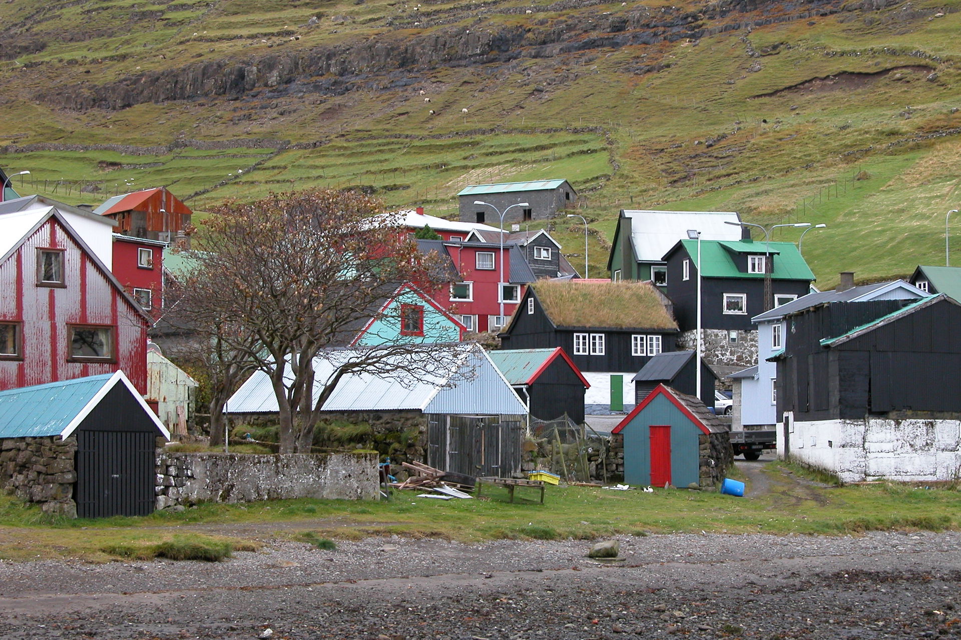 Haldarsvík on Streymoy, Faroe Islands