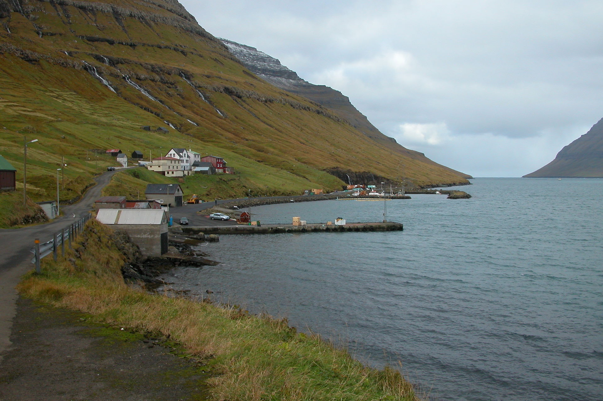 Haraldssund on Kunoy, Faroe Islands.