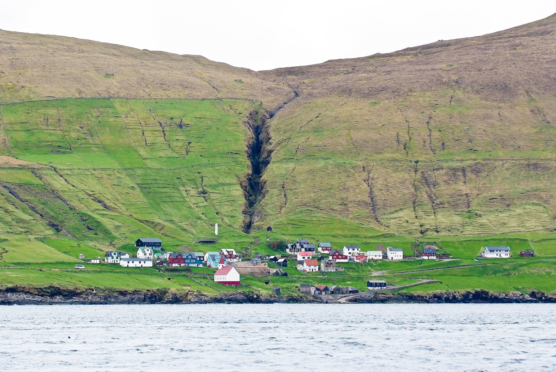 Húsar, Kalsoy, Faroe Islands.