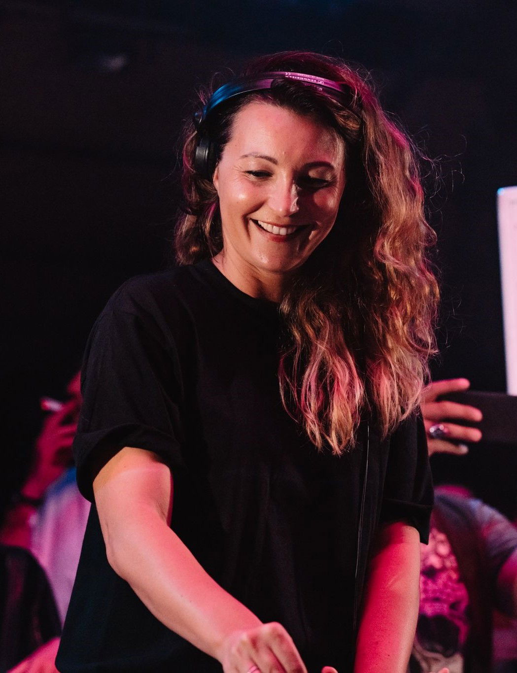 Magdalena bei einer Show auf Ibiza