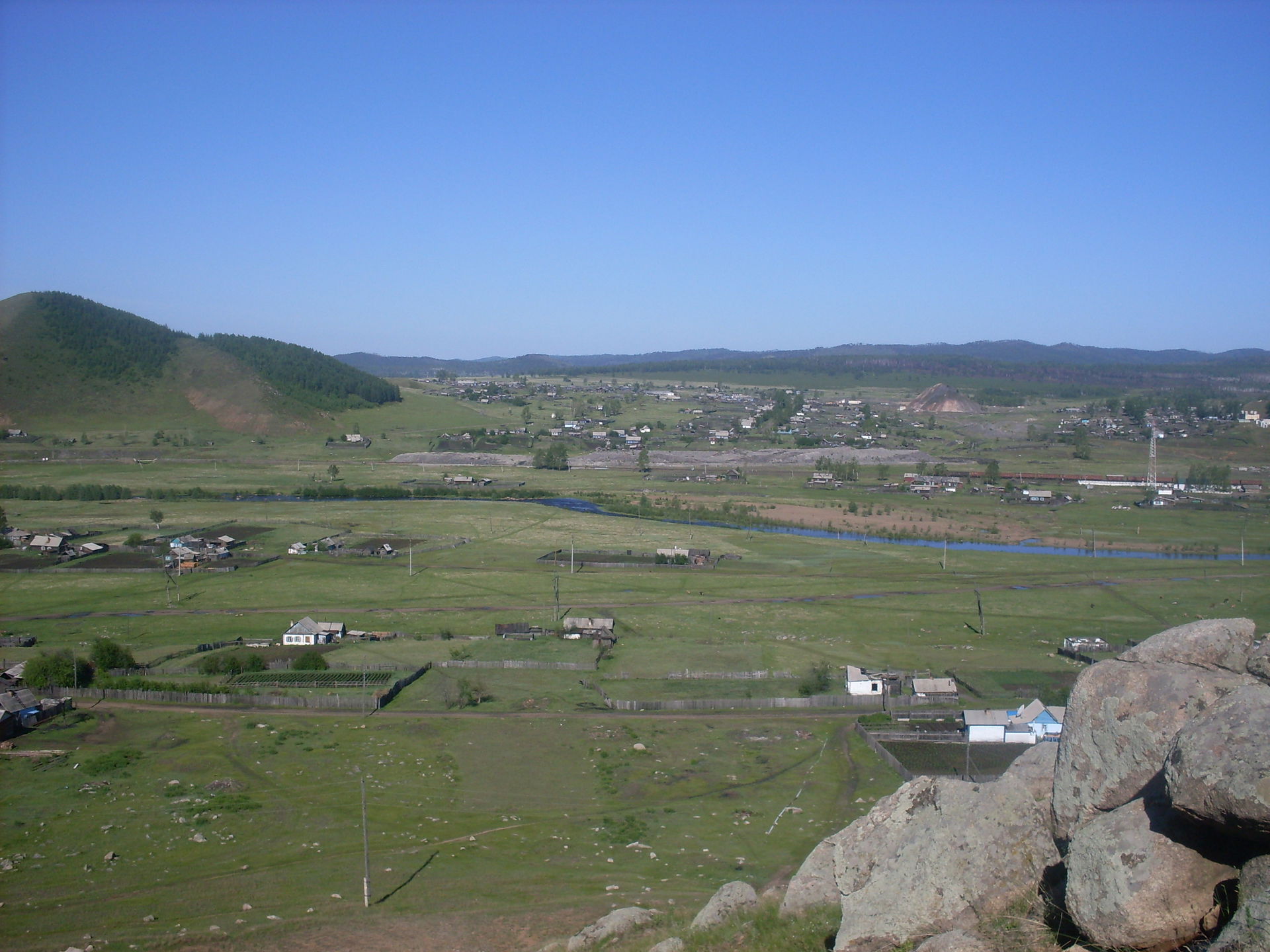 View on Bukachacha the south-east side.